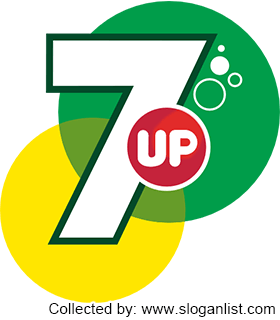 7 Up Slogan - Slogans for 7 Up - Tagline of 7 Up - Slogan List