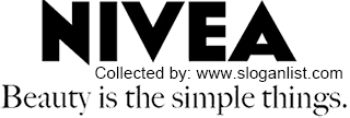 NIVEA slogan